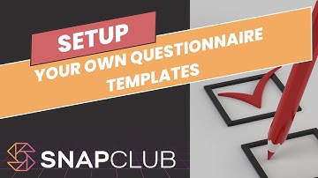Creating Questionnaire | SnapClub Tutorials | Best CRM application for Photographers