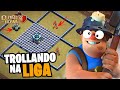 EU TO CHORANDO.. MAS É DE TANTO RIR KKK LAYOUT TROLL NAS LIGAS 2 .0 PIORES MOMENTOS | CLASH OF CLANS