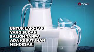 Menyusui Suami: Hukum Suami Minum Susu Istri - Poster Dakwah Yufid TV