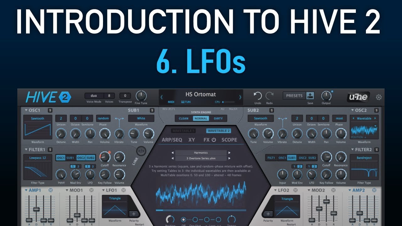 Introduction to Hive 2 - 6. LFOs