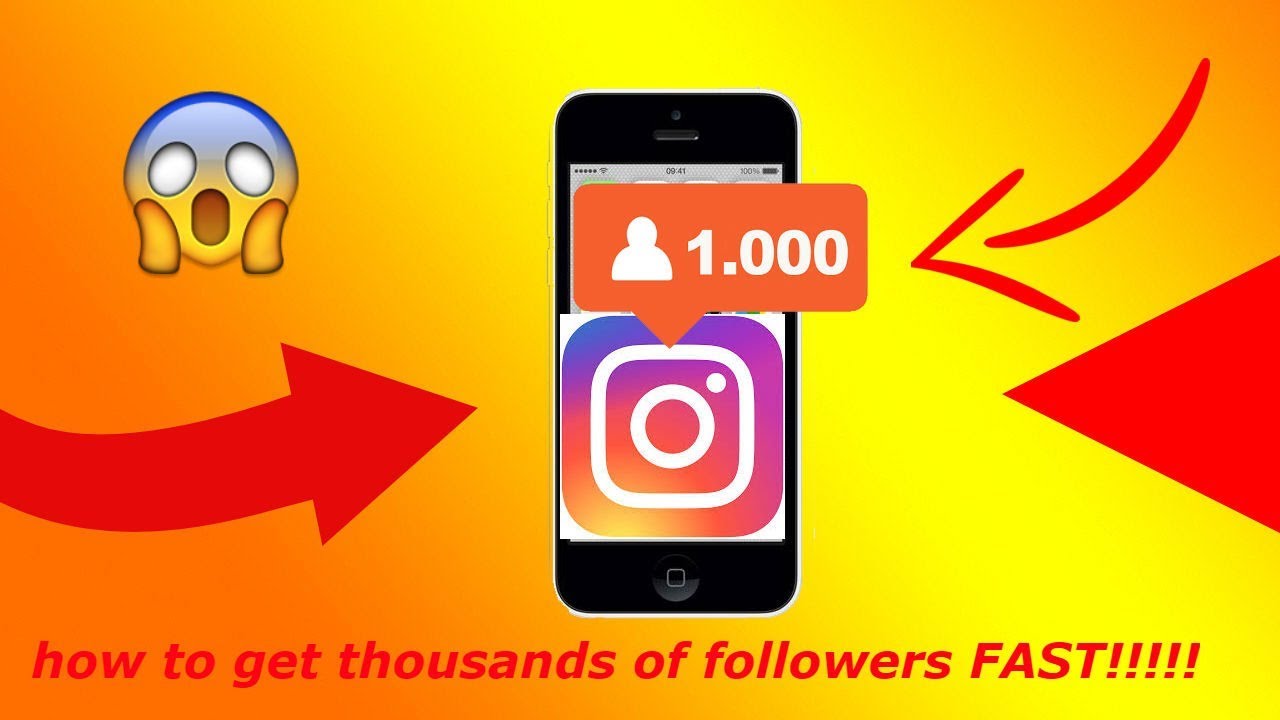 How to get THOUSANDS of Instagram Followers FREE 2017