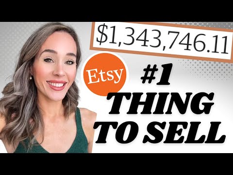 The EASIEST Thing to Sell On Etsy | What to Sell During a Recession | How to Get Sales on Etsy