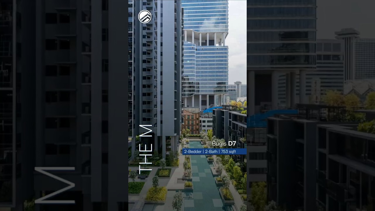 The M - 2-Bedroom + Study with 753sqft in District 7