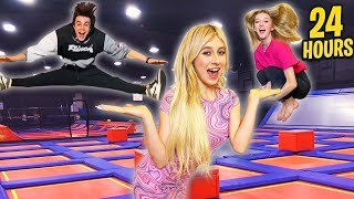 Last To Leave Trampoline Park Wins **intense challenge** |Elliana Walmsley