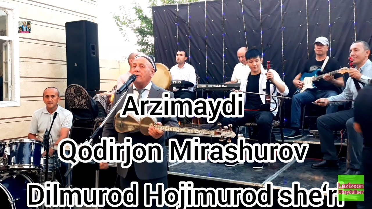 Арзимайди Кодиржон Мирашуров жонли ижро Дилмурод Хожимуродов шеъри 5 сентябрь 2023 йил