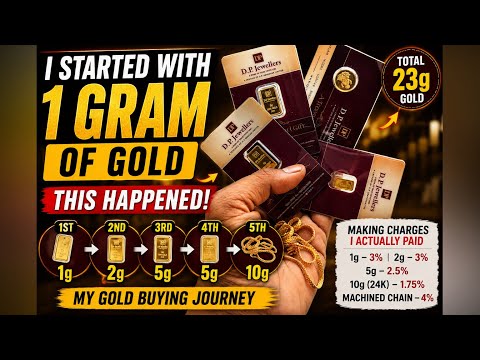 Saya Mulai Membeli Hanya 1 Gram Emas Setiap Bulan | Perjalanan Saya Menuju 23 Gram