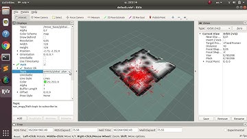 Configure Rviz for Path planning with global costmap in ROS