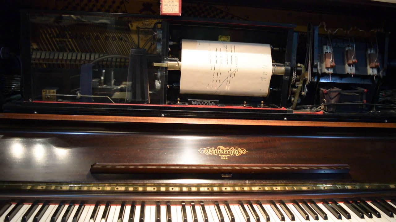 Canto dei Fascisti: Inno Ufficiale en pianola por Horacio Asborno desde Viedma, Republica Argentina