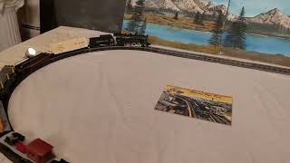 AMERICAN FLYER 343 0-8-0 SWITCHER FREIGHT TRAIN SET