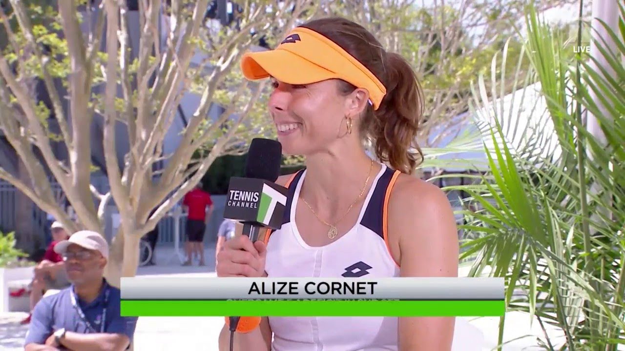 Alize Cornet 2022 Charleston First Round Win Interview