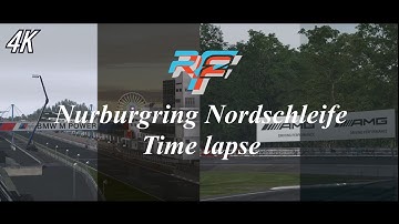 rFactor 2 - Nurburgring Nordschleife - Time Lapse - 4K