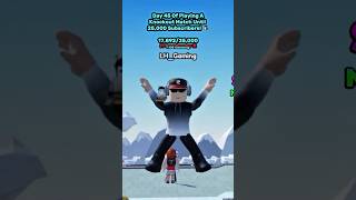 Day 45 Of Playing A Knockout Match Every Day Until 25K Subscribers #shorts #viral #roblox 