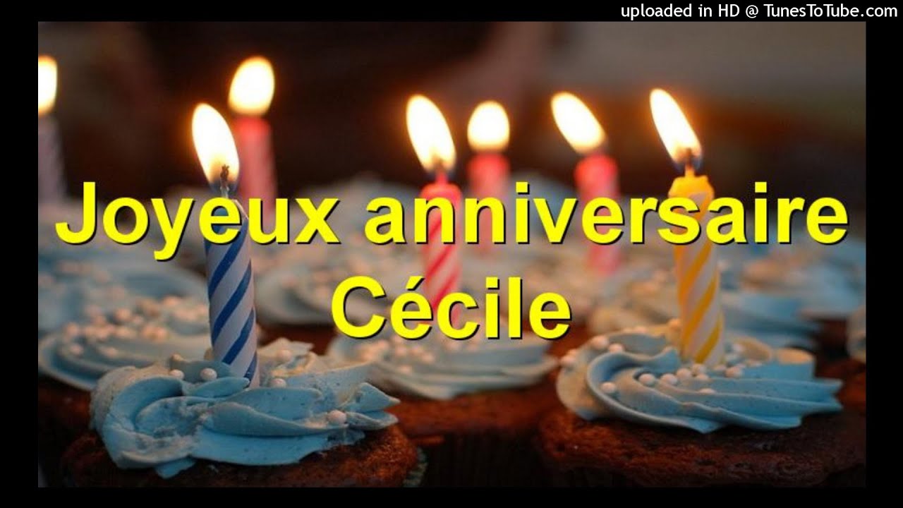 Joyeux Anniversaire Cecile Jt Kreation Ti L Ambwians La Kour Youtube