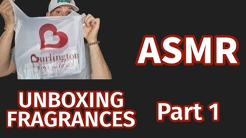 ASMR / Unboxing Cologne from Burlington
