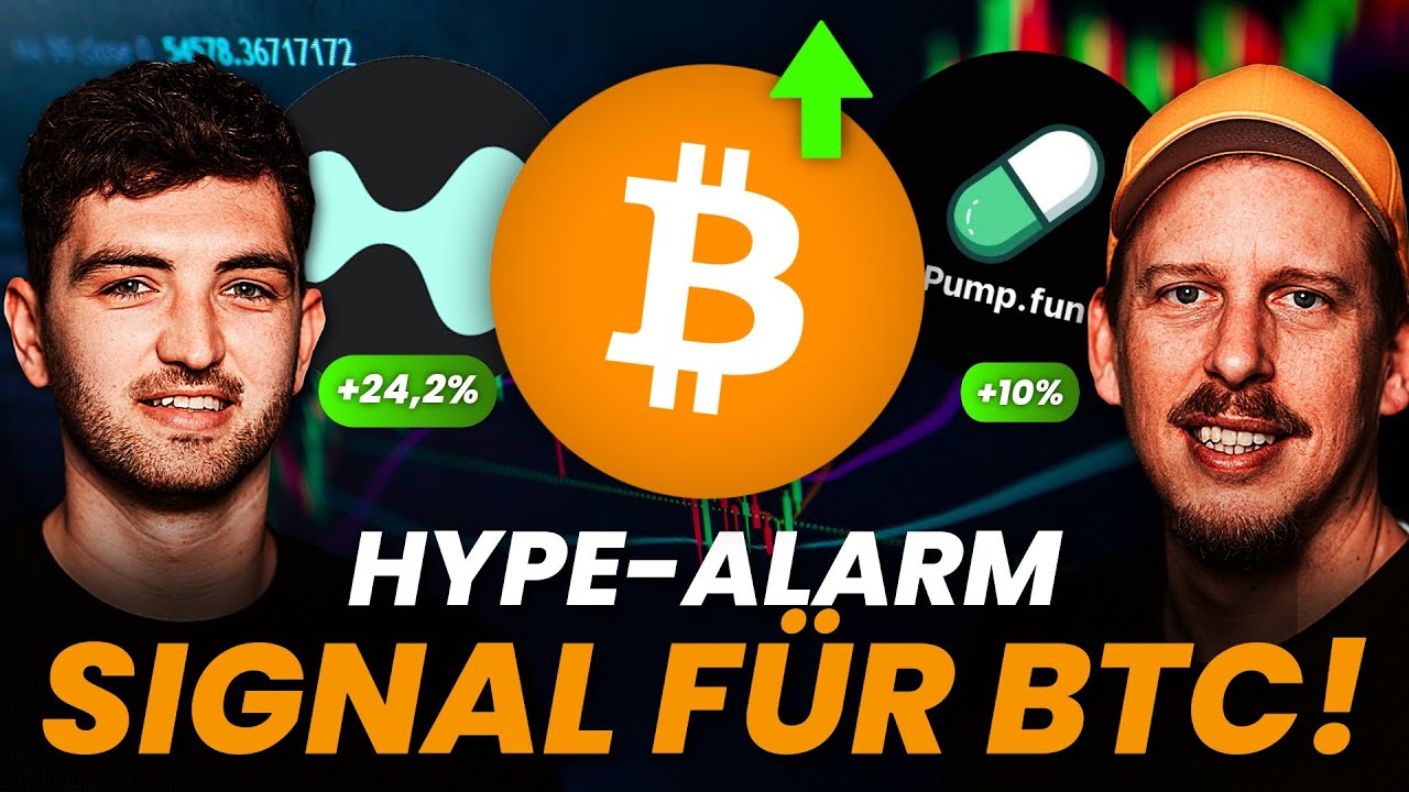 Marktupdate: HYPE sendet Bullen-Signale an Bitcoin - Gold pumpt und Dollar  kollabiert!