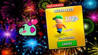 Nuevo Emote + Pisadas 2023! • Stumble Guys