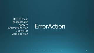 PWSHMilwaukee July 2018 - Almost Everything You Want To Know About Error Handling