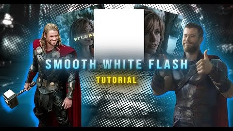Smooth White Flash Tutorial | After Effects