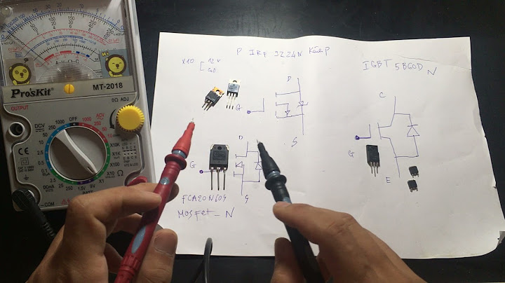 Giong nhau va khac nhau giua transistor mosfet là gì năm 2024