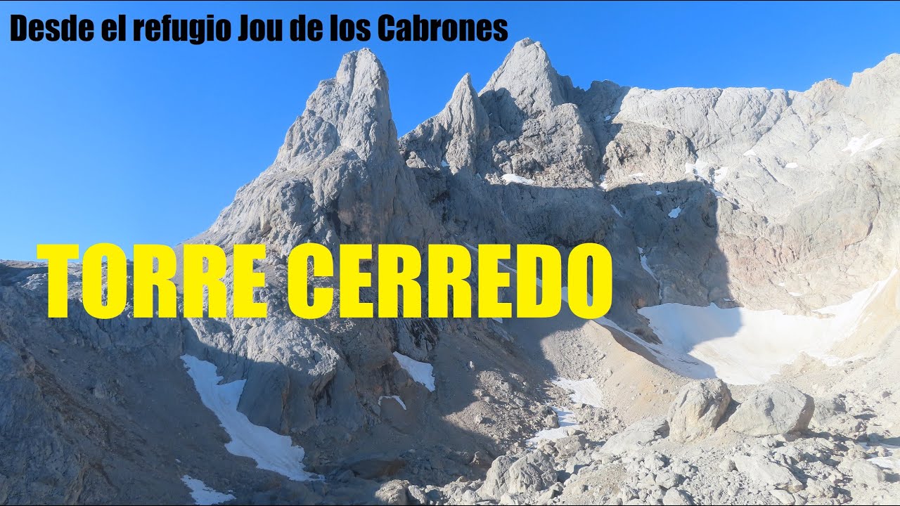 TORRE CERREDO DESDE EL REFUGIO JOU DE LOS CABRONES | CORDILLERA CANTÁBRICA-ASTURIAS/LEÓN
