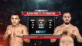 Alash Pride FC 79 | Turkestan Каримов Исроил 🇺🇿🆚Георгий Майсурадзе🇰🇿