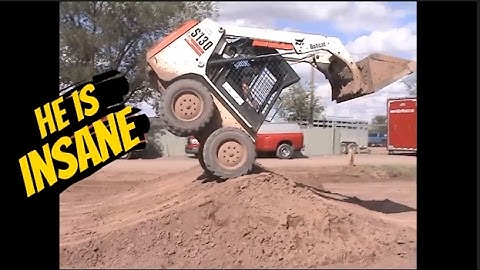 He is the most Insane, Skilled, Skid steer Operator in the World