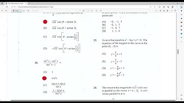 Cape Pure Mathematics Unit 1 Paper 1 Solutions - 2022