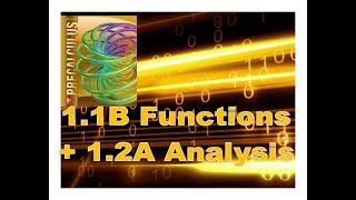 210909 PreCalc- 1.1A Functions + 1.2B Function Analysis