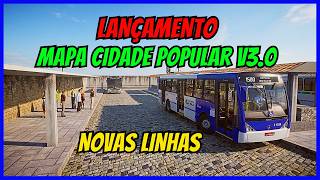 🔴Gameplay Novo Mod Mapa Cidade Popular V3.0 | Linha 1500 | Proton Bus Simulator | PBSU | Mods screenshot 5
