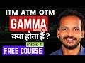 15 : Options Gamma Explained: ATM ITM OTM, Time & Volatility | Gamma Blast | F&O Course in Hindi