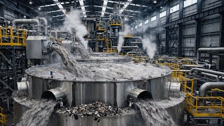 The Toilet Paper Manufacturing Process That Will Amaze You Inside a Giant Factory.