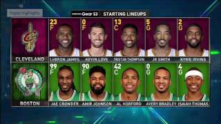 Cleveland Cavaliers vs. Boston Celtics full game highlights Game 1