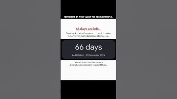 You Lose When You Stop Trying - 66 days left #shorts #motivation #success #quotes #mindset