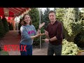 Jen Garner &amp; Ed Helms Surprise Families with Christmas Trees | Netflix