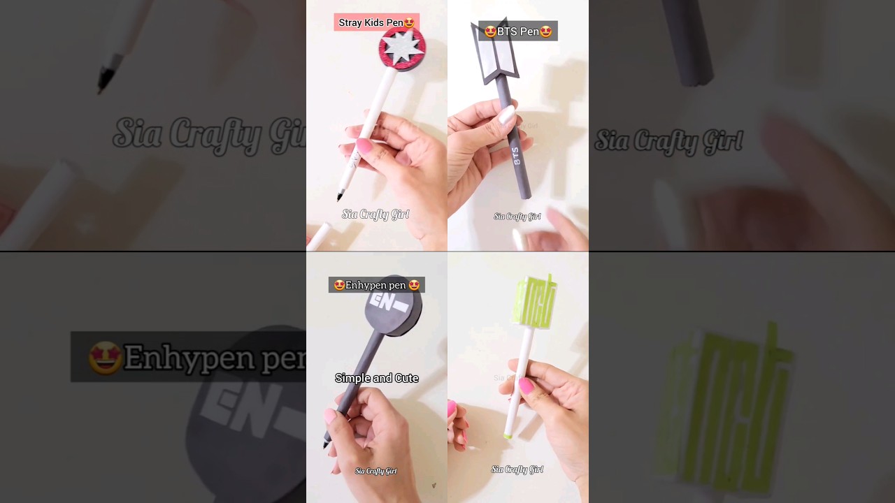 DIY Pen Decoration Ideas 