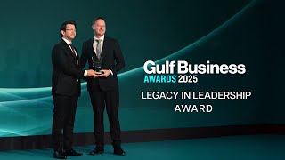 Masih Imtiaz Honored with Legacy in Leadership Award | Gulf Business Awards 2025
