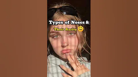 Types of Noses and their rarity 😘😘#ytshorts#noseshape##FacialFeatures#fypviralシ