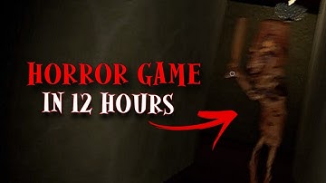 I Made a mascot horror game in 12 hours