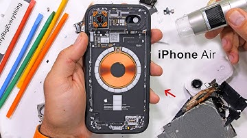 iPhone Air Teardown -- I have no words