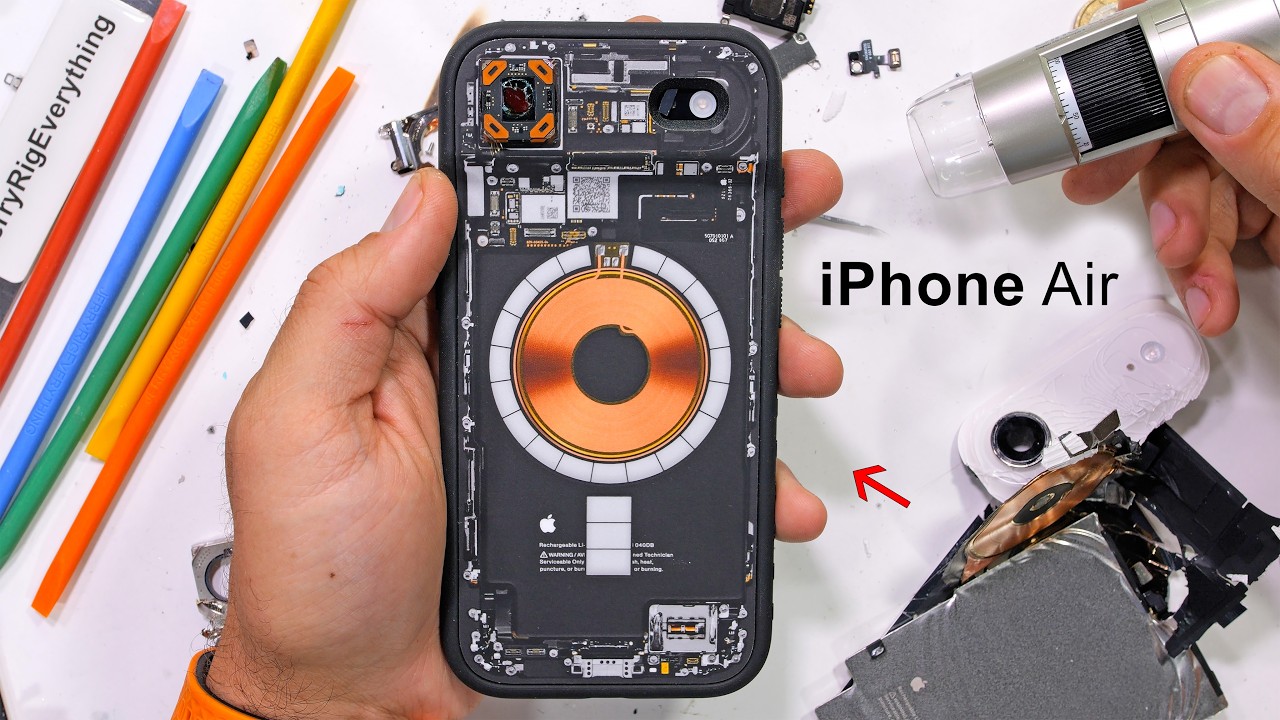 iPhone Air Teardown -- I have no words