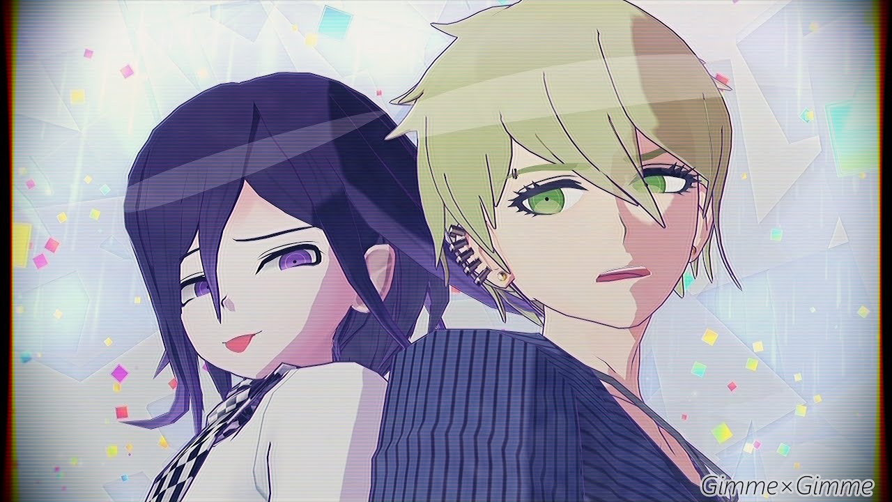 【ダンガンロンパMMD】Gimme×Gimme【天海・王馬】