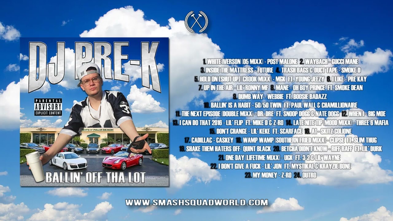 DJ Pre-K - Ballin' Off Tha Lot [Full Mixx]