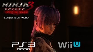 Ninja Gaiden 3 Razor's Edge Comparison Video PS3 vs Wii U