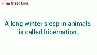 Definition of Hibernation and Aestivation. How to define Hibernation and Aestivation.