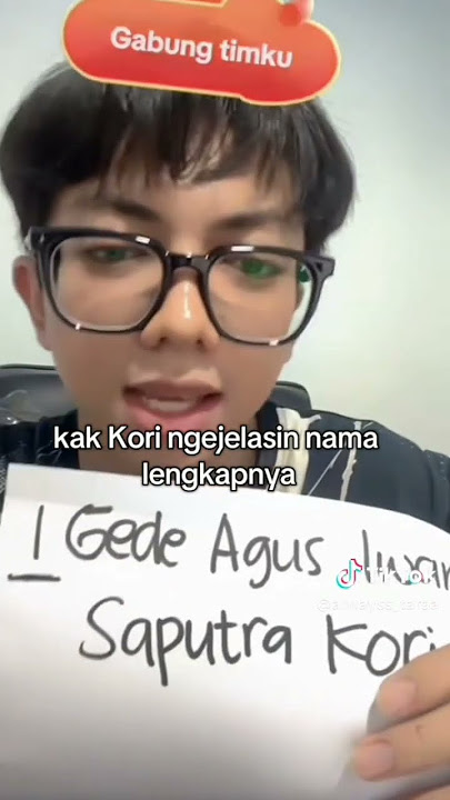 kak kori jelasin lama lengkapnya...btw yang mau tau lebih lengkap bisa cari di tiktok @sptrakori_