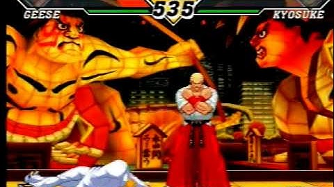 Capcom vs SNK 2 - Geese single run