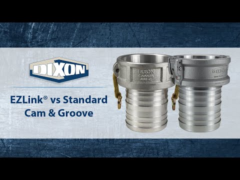 EZLink™ self locking tab demonstration vs Cam and Groove standard cam arm