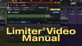 Limiter2 Video Manual #StudioOne