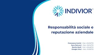 PARTE 1: Governance e attori di Indivior PLC