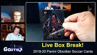 Box Break | 2019-20 Panini Obsidian Soccer Cards